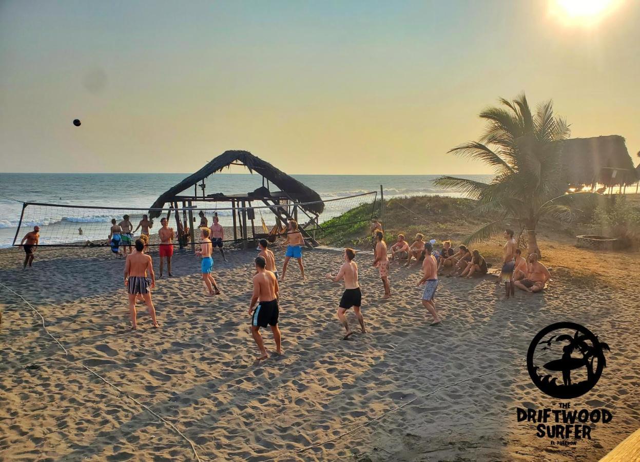 The Driftwood Surfer Beachfront Hostel / Restaurant / Bar, El Paredon El Paredon Buena Vista Exterior photo